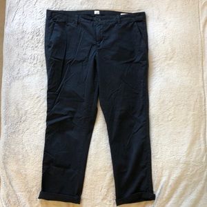 GAP Girlfriend Chino pant in navy